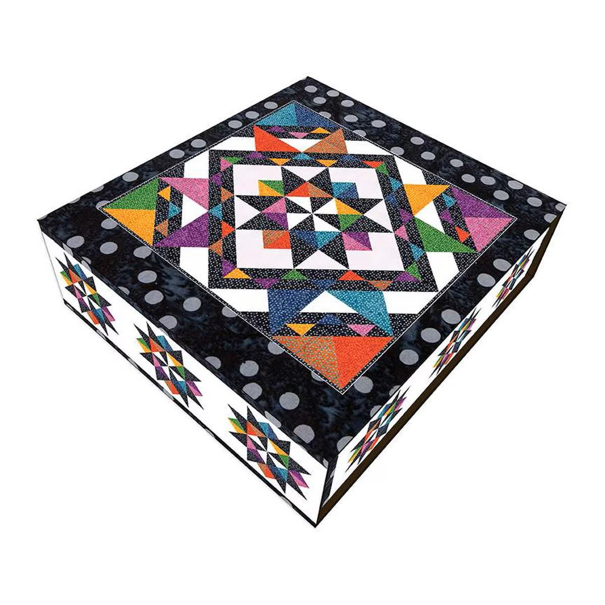 Expressions Batiks Starla Quilt Kit includes pattern and fabric for quilt top and binding. Backing not included. KTBT - 1017 - Ray of Sonshine Design