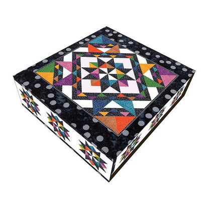 Expressions Batiks Starla Quilt Kit includes pattern and fabric for quilt top and binding. Backing not included. KTBT - 1017 - Ray of Sonshine Design