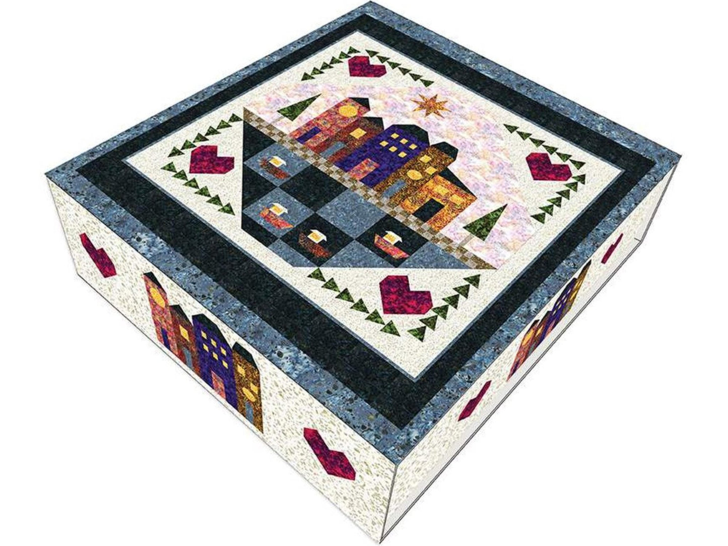 Expressions Batiks Walking with My Daughter Quilt Kit includes pattern and fabric for quilt top and binding. Backing not included. - Ray of Sonshine Design