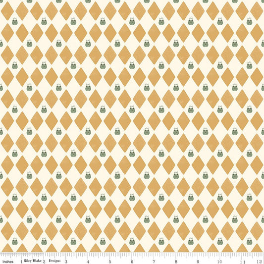 Faraway Kingdom Harlequin Prince Sand Riley Blake Fabric by the Yard - Ray of Sonshine Design