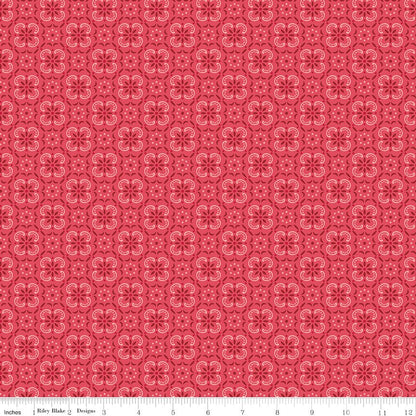Farmer's Daughter Bandana Tea Rose Riley Blake Fabric by the Yard - Ray of Sonshine Design
