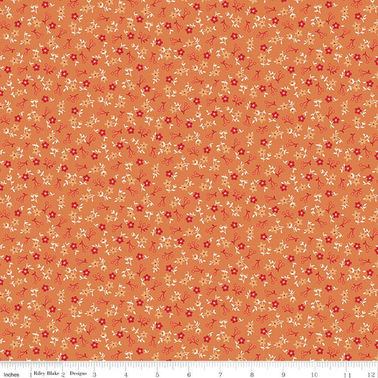 Farmer's Daughter Blossom Squash Riley Blake Fabric by the Yard - Ray of Sonshine Design