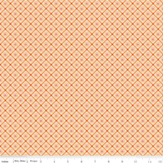 Farmer's Daughter Sunflower Marigold Riley Blake Designs Fabric by the Yard - Ray of Sonshine Design