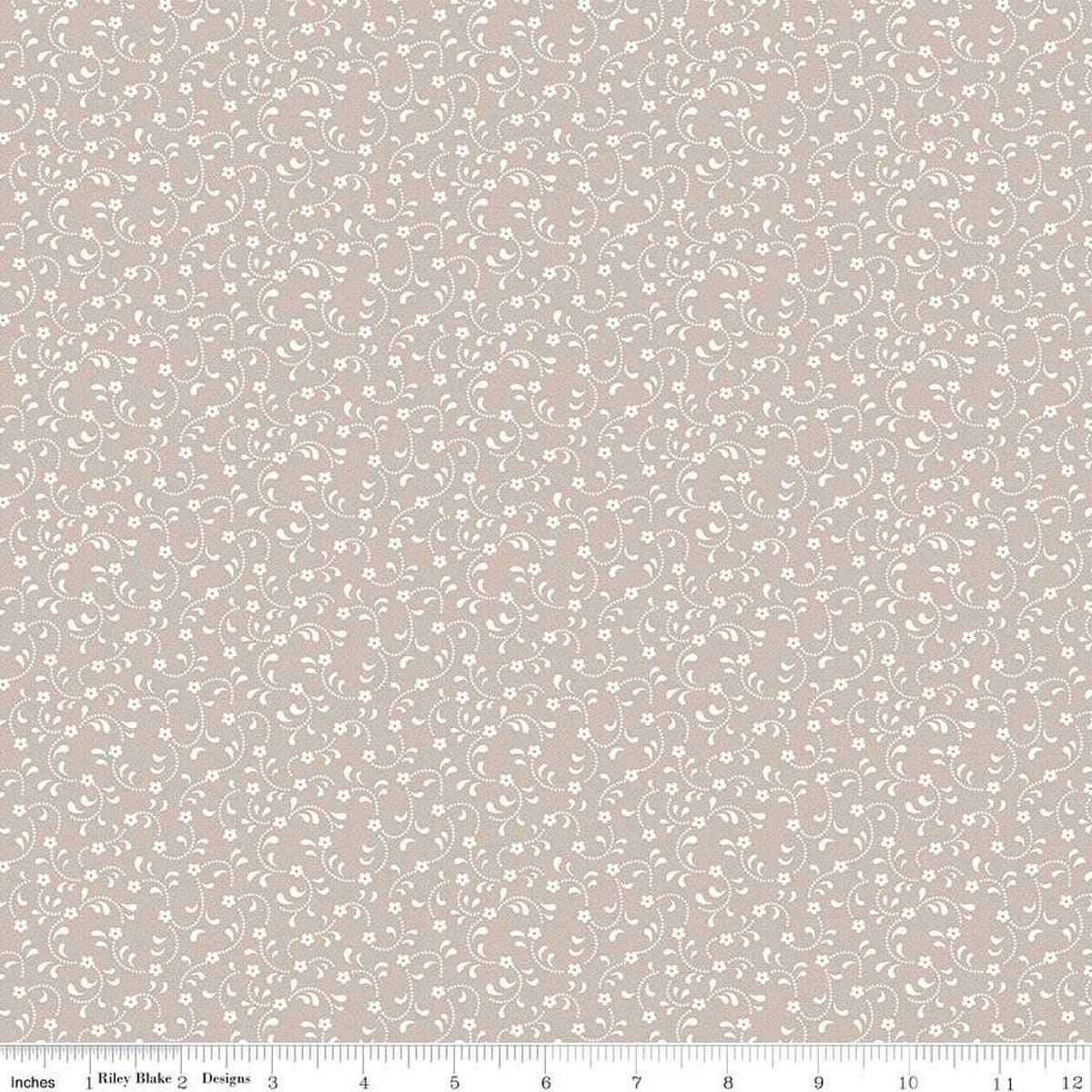 Floret Beach - Riley Blake Designs Basic Fabric - Cotton Fabric by the yard - C675 - BEACH - Ray of Sonshine Design