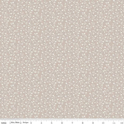 Floret Beach - Riley Blake Designs Basic Fabric - Cotton Fabric by the yard - C675 - BEACH - Ray of Sonshine Design