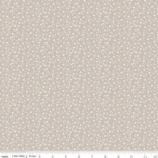 Floret Beach - Riley Blake Designs Basic Fabric - Cotton Fabric by the yard - C675 - BEACH - Ray of Sonshine Design