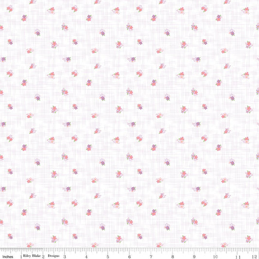 Flourish Ditsy Lilac Riley Blake Designs Quilting Cotton Fabric by the Yard - Ray of Sonshine Design