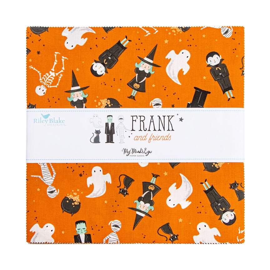 Frank and Friends 10 Inch Stacker (42-Piece) Precut Fabric Bundle | Riley Blake Designs - Ray of Sonshine Design