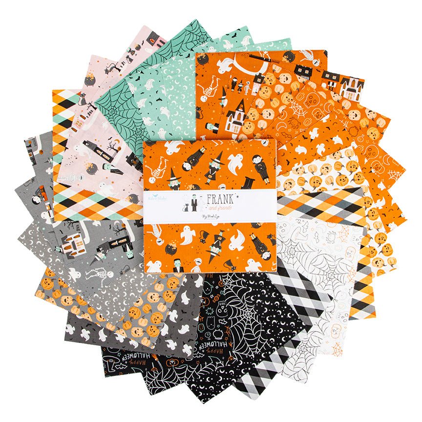 Frank and Friends 10 Inch Stacker (42-Piece) Precut Fabric Bundle | Riley Blake Designs - Ray of Sonshine Design