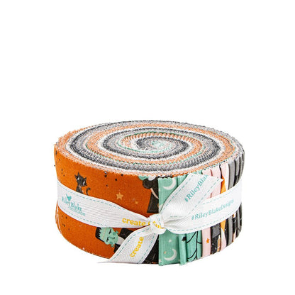 Frank and Friends 2.5-Inch Rolie Polie Strip Pack, 40 pcs | Riley Blake Designs - Ray of Sonshine Design