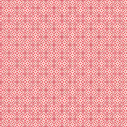 Front Porch Geometric Coral Riley Blake Quilting Fabric by the Yard - Ray of Sonshine Design