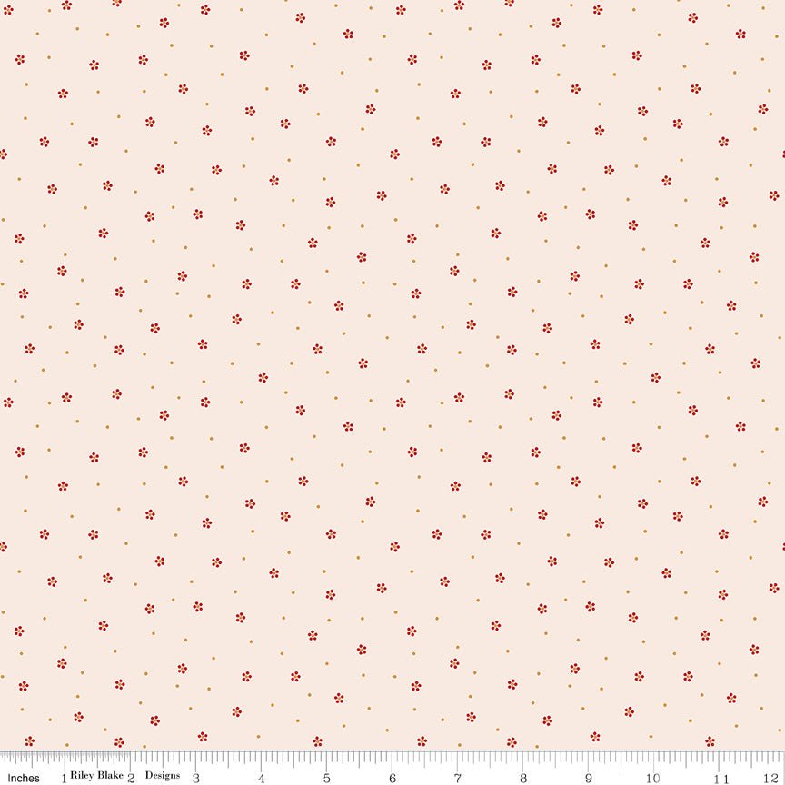 Gentler Times Charming Berry Riley Blake Fabric by the Yard - Ray of Sonshine Design