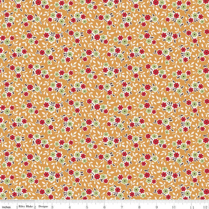 Gentler Times Cherish Cider Riley Blake Fabric by the Yard - Ray of Sonshine Design