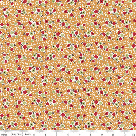 Gentler Times Cherish Cider Riley Blake Fabric by the Yard - Ray of Sonshine Design
