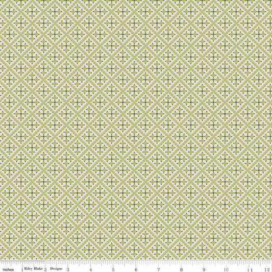 Gentler Times Shenanigans Lettuce Riley Blake Fabric by the Yard - Ray of Sonshine Design