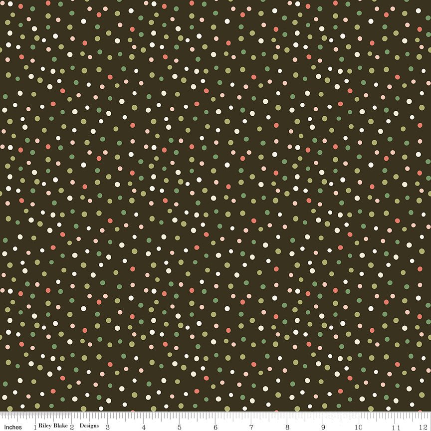 Glisten Dots Mocha - Ray of Sonshine Design