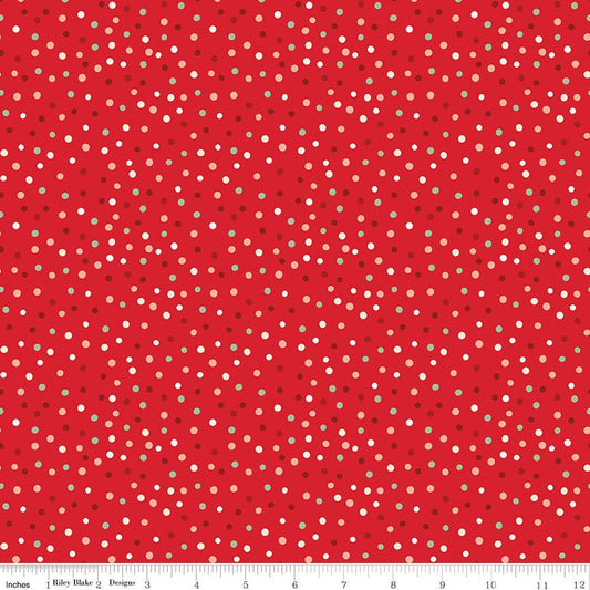 Glisten Dots Red - Ray of Sonshine Design