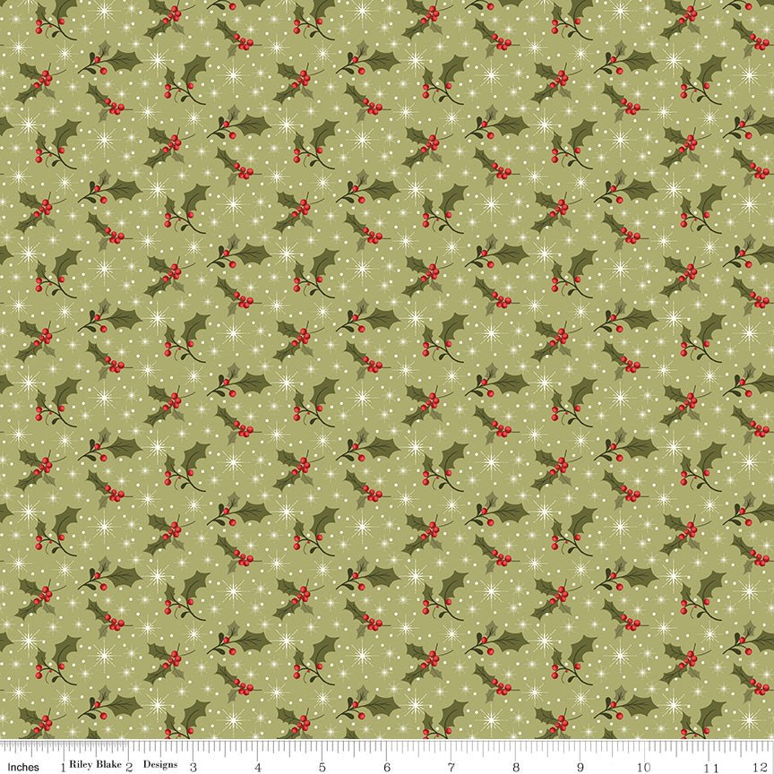 Glisten Holly Olive - Ray of Sonshine Design