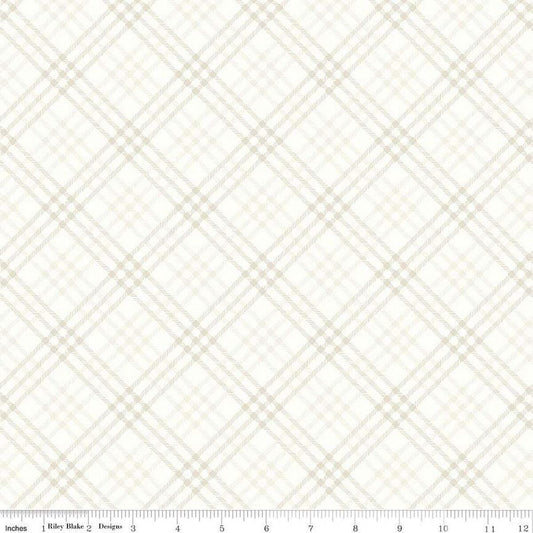 Hush Hush 3 Plaid Along - Riley Blake Designs - Cotton Fabric by the yard - C14076 - PLAID - Ray of Sonshine Design