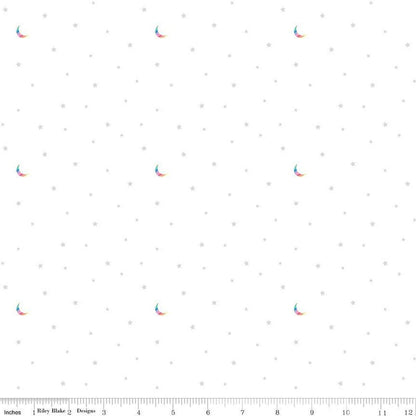 Hush Hush 3 Starlight - Riley Blake Designs - Cotton Fabric by the yard - C14066 - STARLIGHT - Ray of Sonshine Design