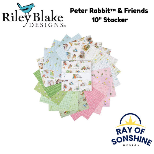 Peter Rabbit™ & Friends 10" Stacker - Riley Black -10-15860-42