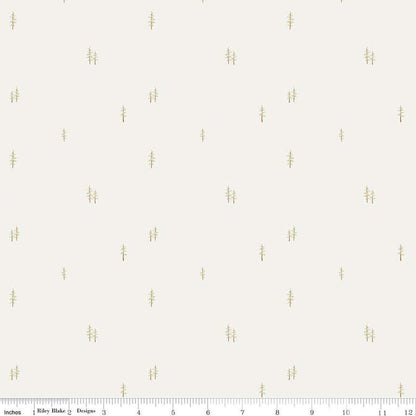 Hush Hush 4 Tree-mendous - Riley Blake Designs - Cotton Fabric by the yard - C15431-TREE