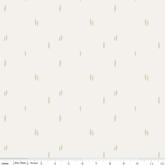 Hush Hush 4 Tree-mendous - Riley Blake Designs - Cotton Fabric by the yard - C15431-TREE