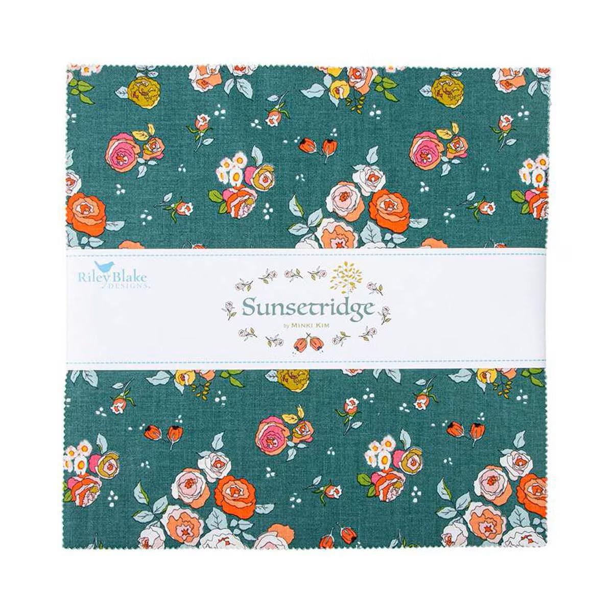 Sunsetridge Layer Cake 10" Stacker Bundle - Riley Blake Designs - 42 piece Precut - 10-15730-42 - Floral Fabric
