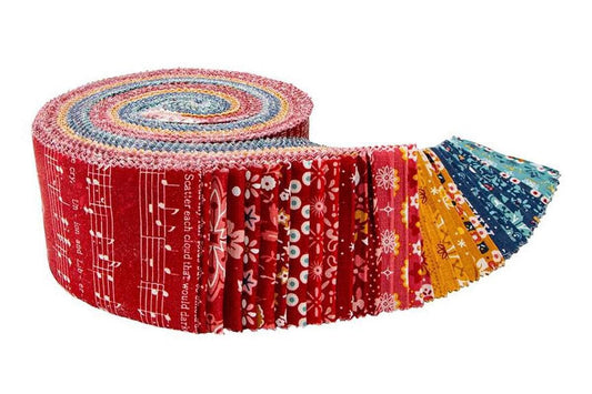 Americana Rolie Polie - Jelly Roll - (40) 2.5" x 42" Strips - Riley Blake Designs - RP-16080-40