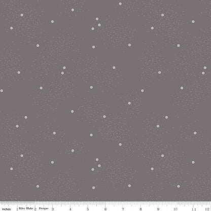 Dainty Daisy Iron- Riley Blake Designs Basic Fabric - Cotton Fabric by the yard - C665-IRON