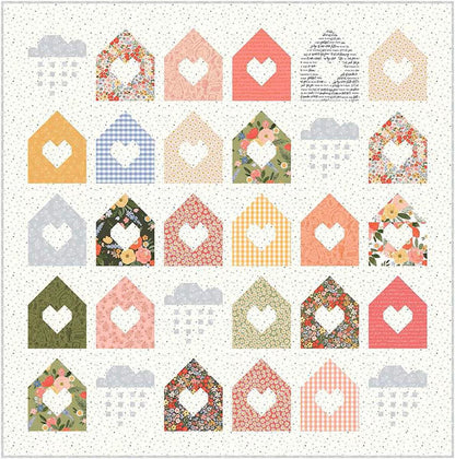 Silver Lining Boxed Kit includes pattern and fabric for quilt top and binding. Backing not included. KT-15760