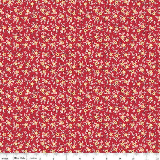 Americana July Berry - C16094-BERRY - Riley Blake Designs - Lori Holt - Cotton Fabric by the yard