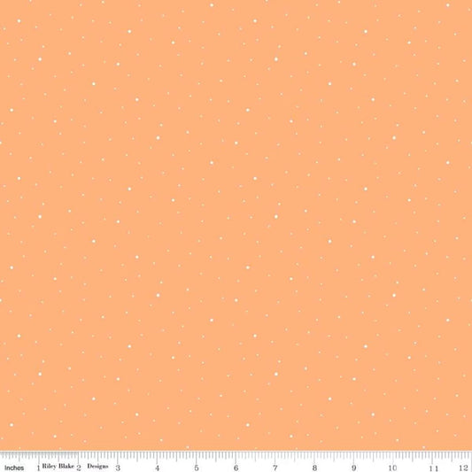 Dapple Dot Marmalade - Riley Blake Designs Basic Fabric - Cotton Fabric by the yard - C640-MARMALADE