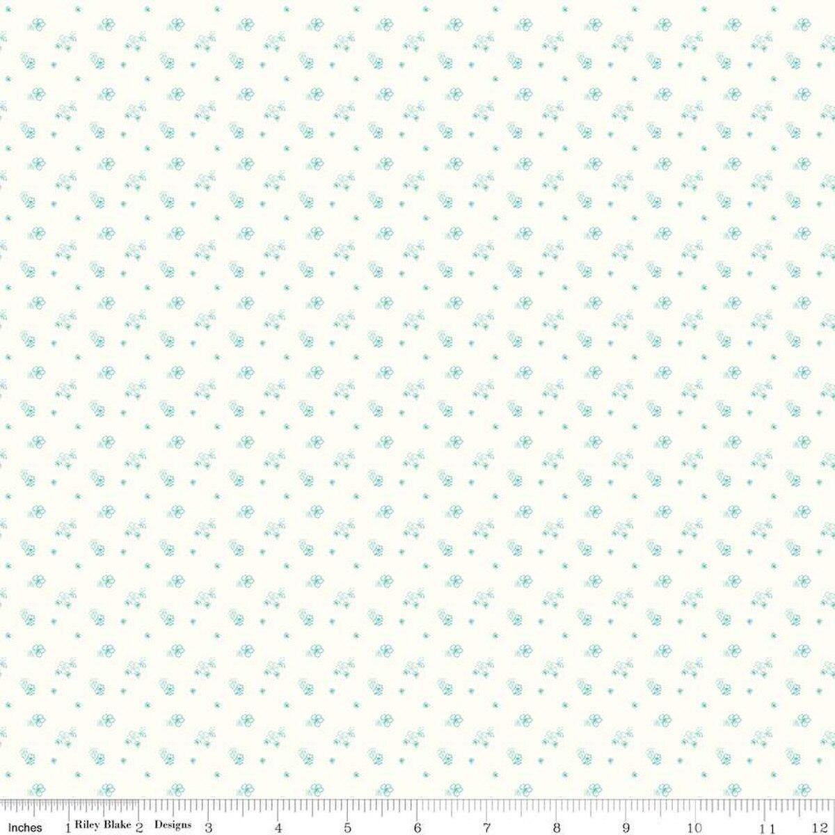 Hush Hush 4 Flower Bed - Riley Blake Designs - Cotton Fabric by the yard - C15447-FLOWER