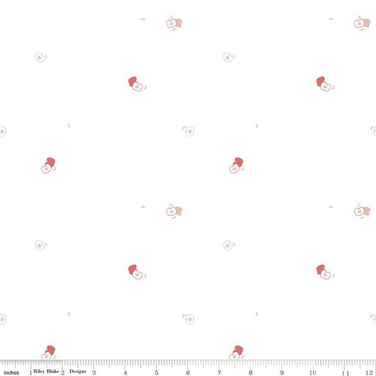 Hush Hush 3 Apple Season - Riley Blake Designs - Cotton Fabric by the yard - C14062-APPLE