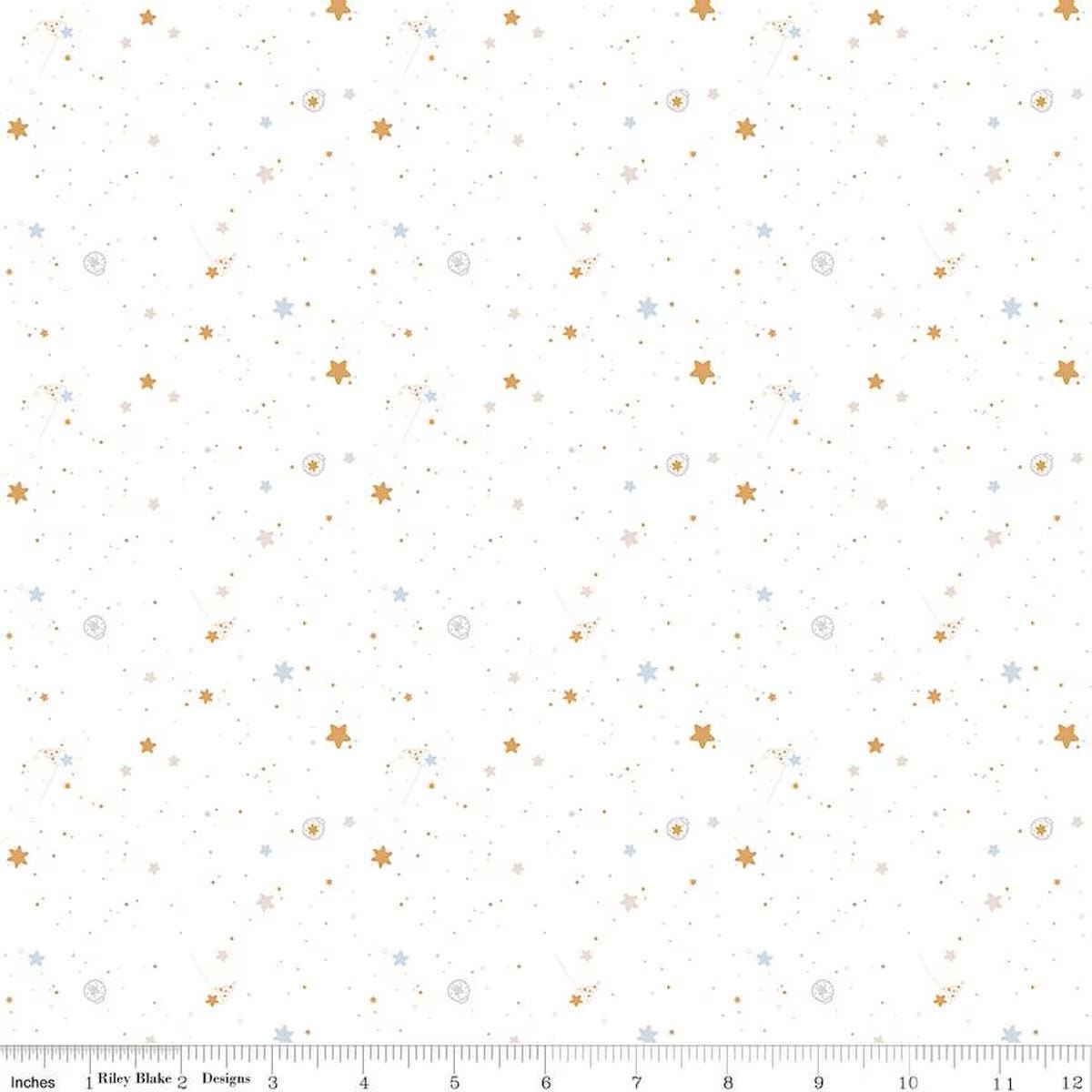 Hush Hush 4 Catch a Falling Star - Riley Blake Designs - Cotton Fabric by the yard - C15439-STAR