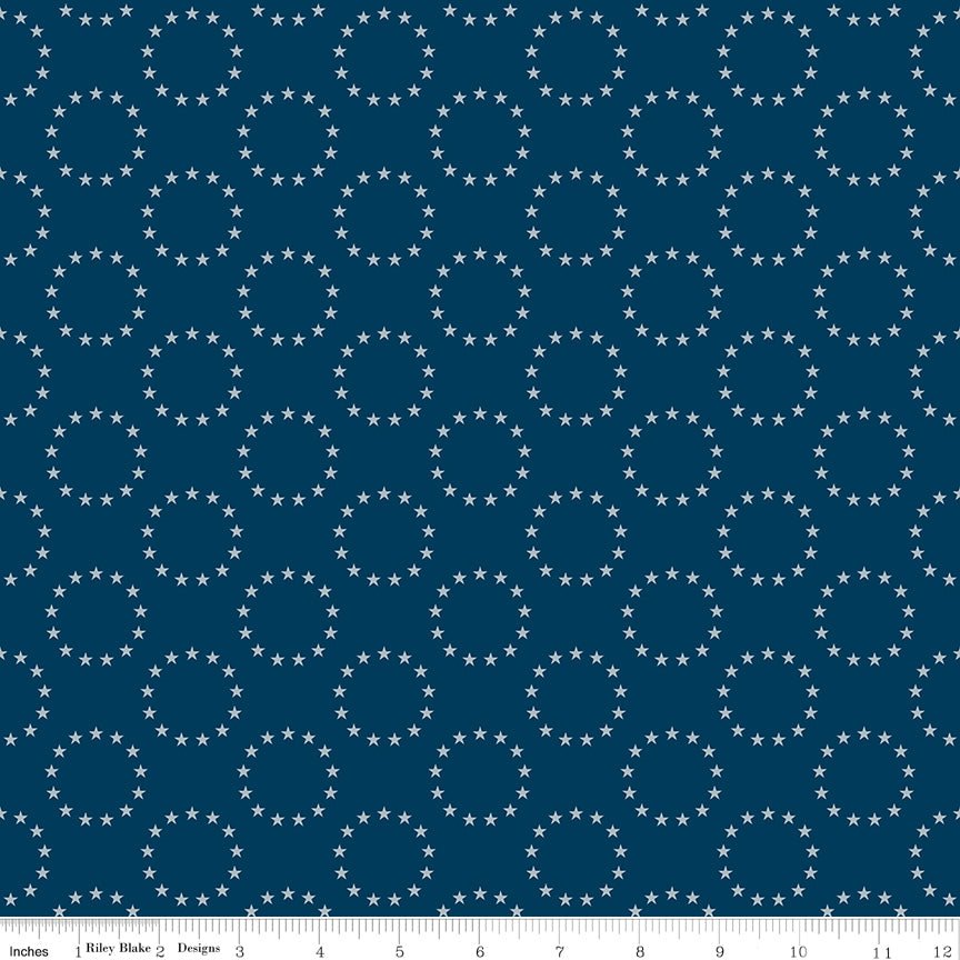 Independence 13 Colonies Oxford Riley Blake Quilting Fabric by the Yard - Ray of Sonshine Design