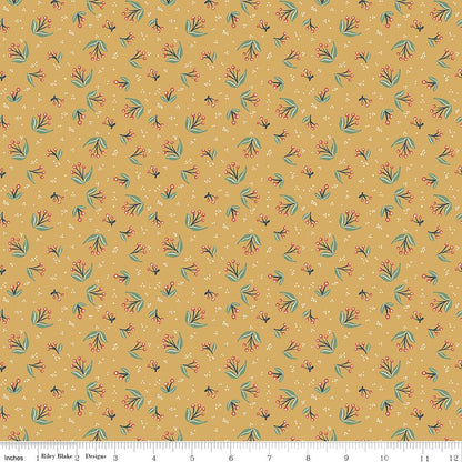 Ivy Reese Berry Branches Golden - Ray of Sonshine Design
