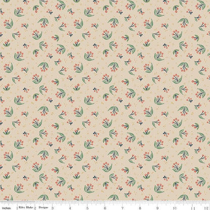 Ivy Reese Berry Branches Latte - Ray of Sonshine Design