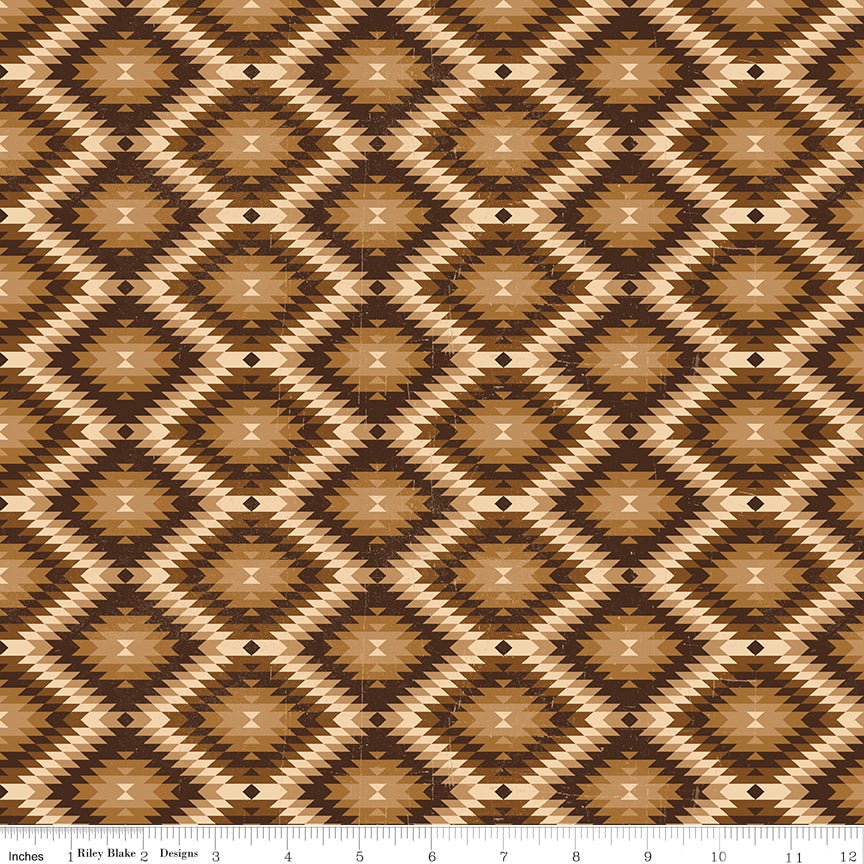 John Wayne American West Southwest Brown - Ray of Sonshine Design