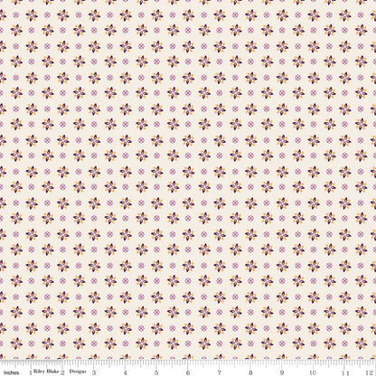 Juju's Petals Calico Cream - Ray of Sonshine Design