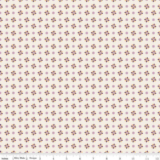 Juju's Petals Calico Cream - Ray of Sonshine Design