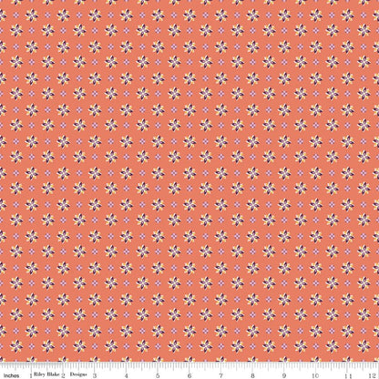 Juju's Petals Calico Orange - Ray of Sonshine Design