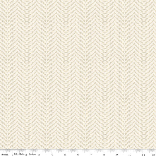 Let's Wander Prairie Grass Cream Riley Blake quilting cotton by the yard - Ray of Sonshine Design
