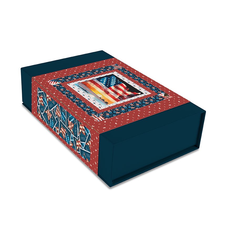Letters From Home Panel Quilt Kit Riley Blake Designs Kit with Pattern and Fabric - Ray of Sonshine Design