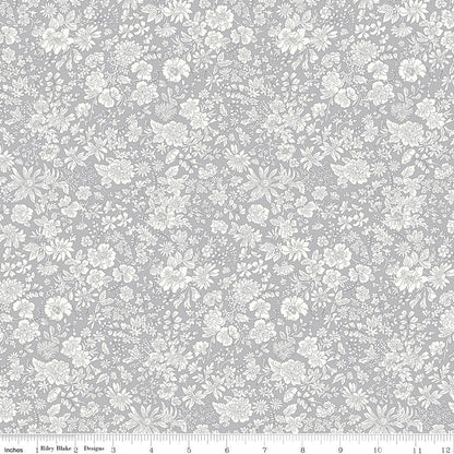 Liberty Emily Belle Collection Steel Fabric by the Yard or Fat Quarter - Riley Blake Designs - Ray of Sonshine Design