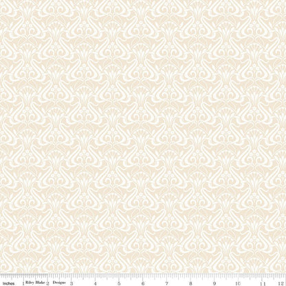 Liberty Fabrics Nouveau Shadow Fawn – Quilting Cotton by the Yard - Ray of Sonshine Design