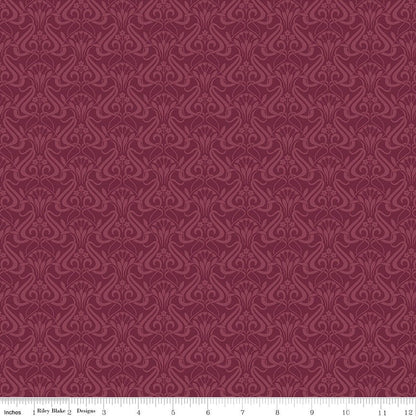 Liberty Fabrics Nouveau Shadow Fig – Lasenby Cotton Fabric by the Yard - Ray of Sonshine Design