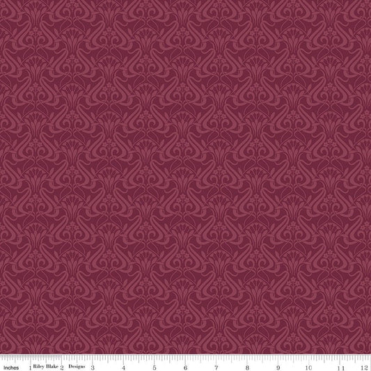Liberty Fabrics Nouveau Shadow Fig – Lasenby Cotton Fabric by the Yard - Ray of Sonshine Design