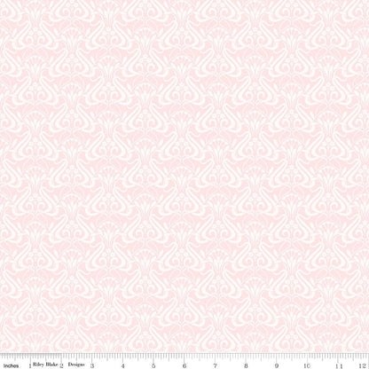 Liberty Fabrics Nouveau Shadow Rose Tint - Lasenby Cotton - Ray of Sonshine Design